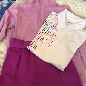 Adidas girls golf set